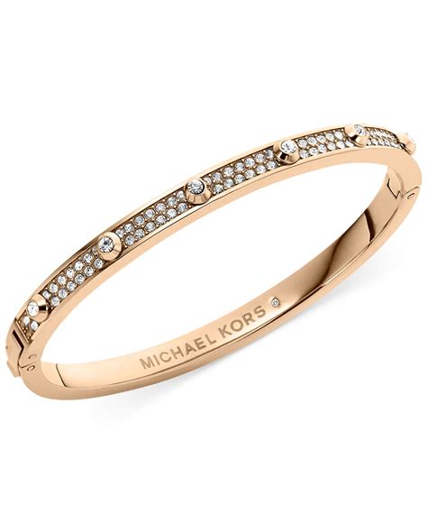 michael kors black and gold bracelet|michael kors rose gold bangle.